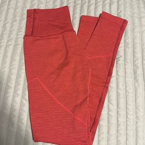 Alphalete red legging
